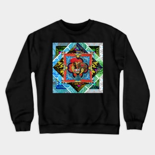 Portuguese folk art Crewneck Sweatshirt